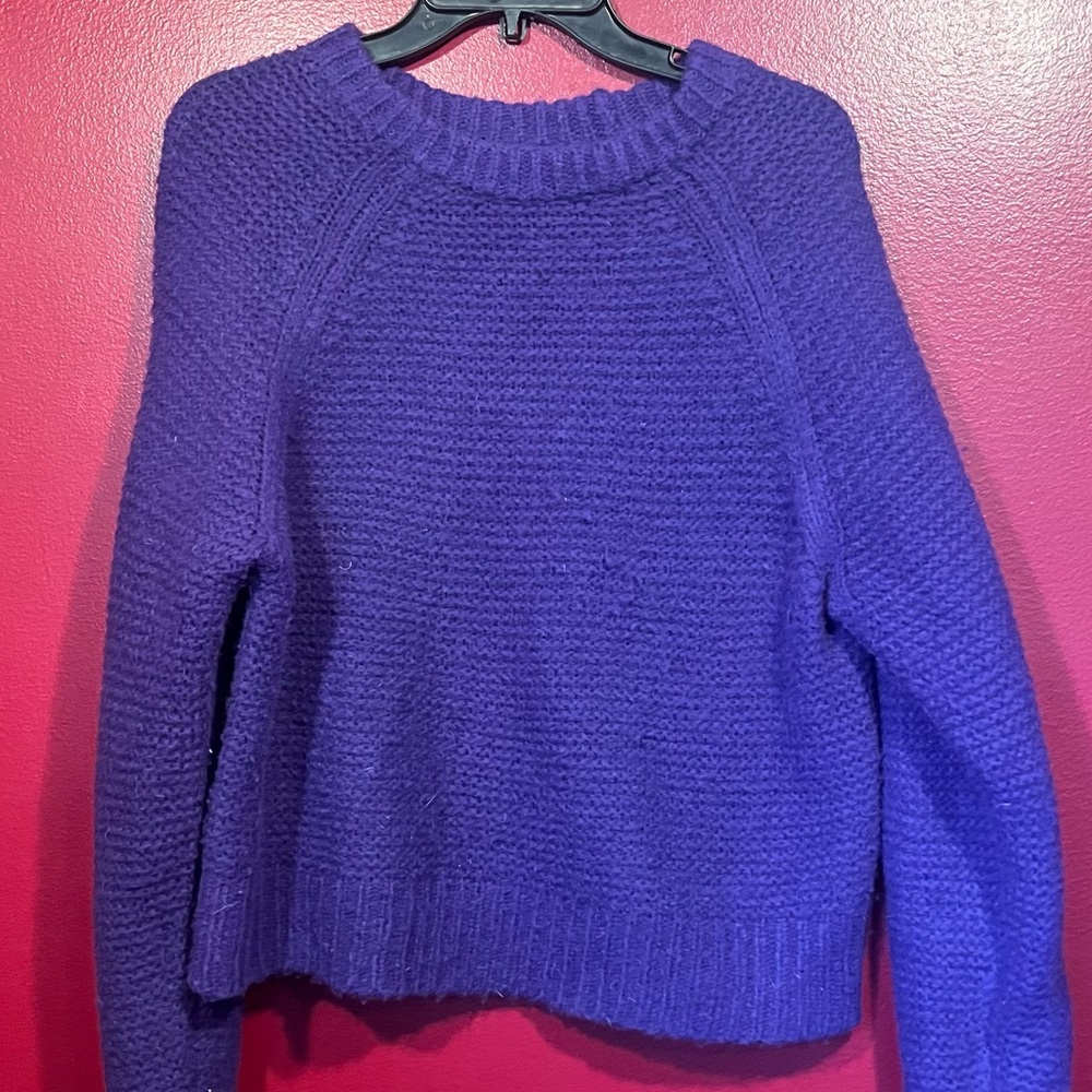 Purple Wooly Sweater